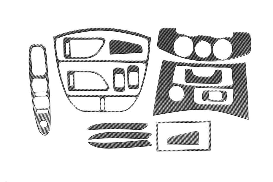 Chery Tiggo 1 2005-2016 Dashboard Trim Covers (large set) Photo 7