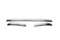 Fiat Linea 2006-2018 Rear bumper protector trim (2012↗, stainless steel, 3 pcs) photo 5