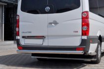 Volkswagen Crafter 2006-2016 Rear Bar AK002 (Stainless Steel) photo 1