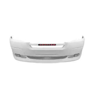 Front bumper lip with 2 headlight cutouts (primed for painting) photo 3
