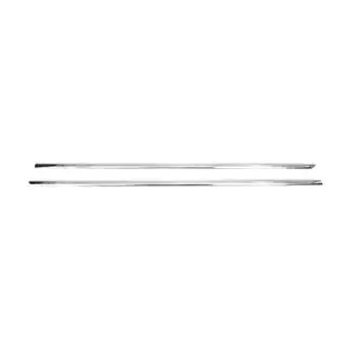 Exterior window trim (2 pcs, stainless steel) photo 2