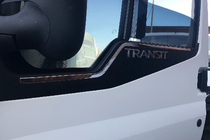 Ford Transit 2000–2014 Window Trim Stainless Steel (2 pcs) photo 1