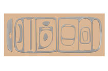 Hyundai H200, H1, Starex 1998-2007 Dashboard Trim Covers photo 5