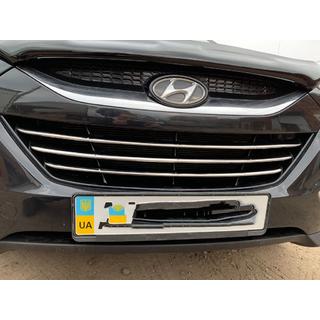 Grille trim strips (3 pcs, stainless steel) photo 4