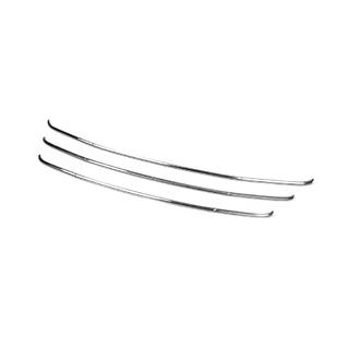 Grille trim strips (3 pcs, stainless steel) photo 3