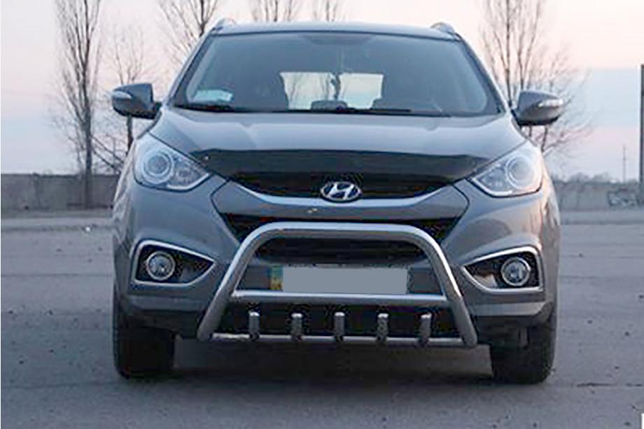 Hyundai IX-35 2010-2015 Front Bar WT003 (Stainless Steel) Photo 3