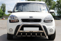 Kia Soul I 2008-2013 Bull Bar (Stainless Steel) photo 1