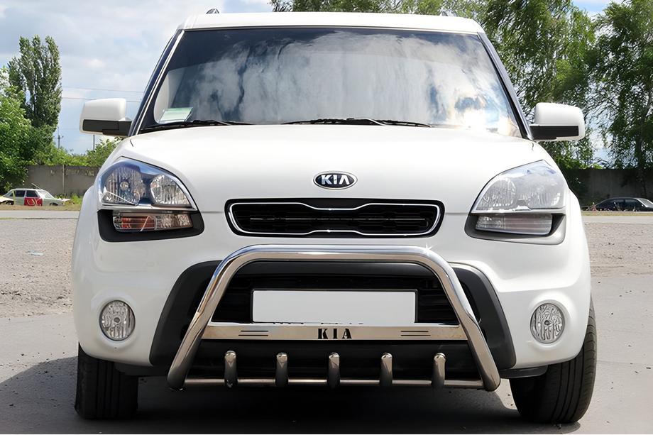 Kia Soul I 2008-2013 Bull Bar (Stainless Steel) Image