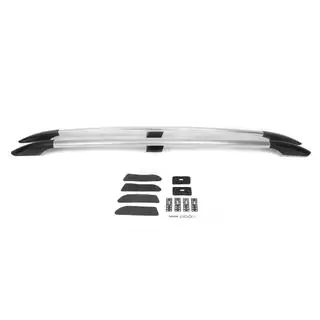 Chrome Roof Rails (plastic feet, adhesive installation) Kia Soul I 2008-2013 photo 4