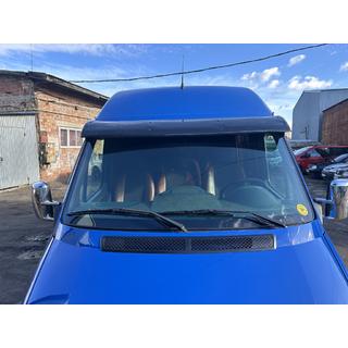 Windshield visor (black gloss, 5mm) photo 4