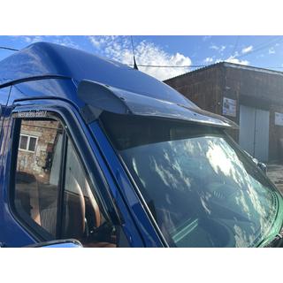 Windshield visor (black gloss, 5mm) photo 2