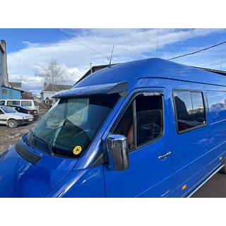 Windshield visor (black gloss, 5mm) photo 3