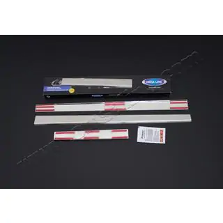 OmsLine Stainless Steel Door Sill Protectors Alfa Romeo 147 2000-2010 photo 4
