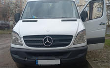 Mercedes Sprinter W906 2006–2018 Headlight Eyelids Straight (black, ABS, 2006-2013) photo 4