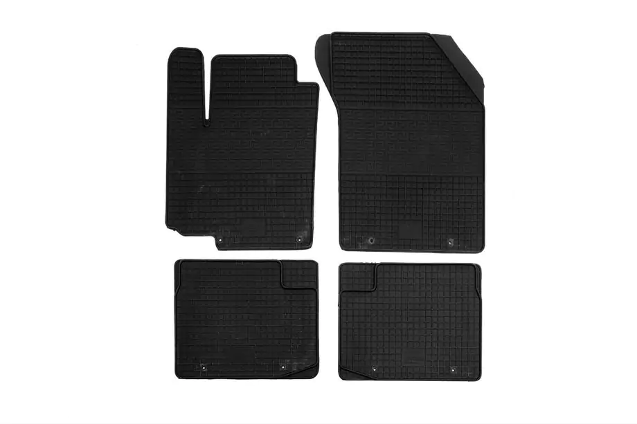 Suzuki SX4 2006-2013 Rubber Floor Mats (4 pcs, Polytep) Photo 1