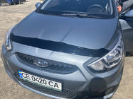 Hyundai Accent 2011-2017 Hood Deflector 2011-2017 (ANV) photo 2
