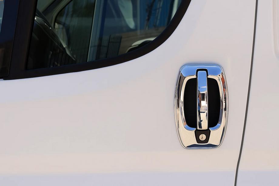 Citroen Jumper 2007-2025 Chrome Door Handle Covers (Stainless Steel) Door handle covers (4 pcs) Image