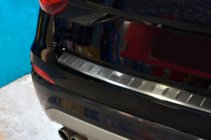 Audi Q2 2016- Rear bumper protector OmsaLine (stainless steel) photo 5