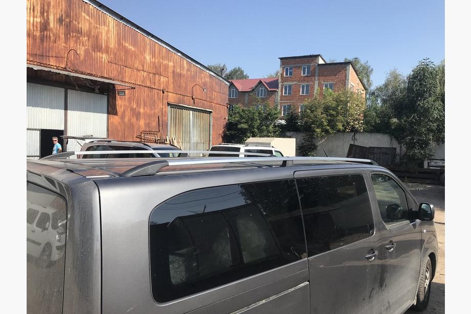 Peugeot Expert 2017- Chrome Roof Rails Photo 3