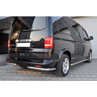 Rear Corner Bars AK003 (2 pcs, stainless steel) Volkswagen T6 2015-2024 photo 2