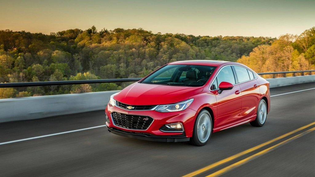 The second generation of the sedan Chevrolet Cruze