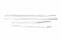 Opel Crossland X 2017-2024 Door Moldings Stainless Steel (4 pcs) photo 2