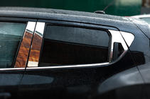 Nissan Juke 2010-2019 Stainless Steel Door Pillar Trim (8 pcs) photo 3