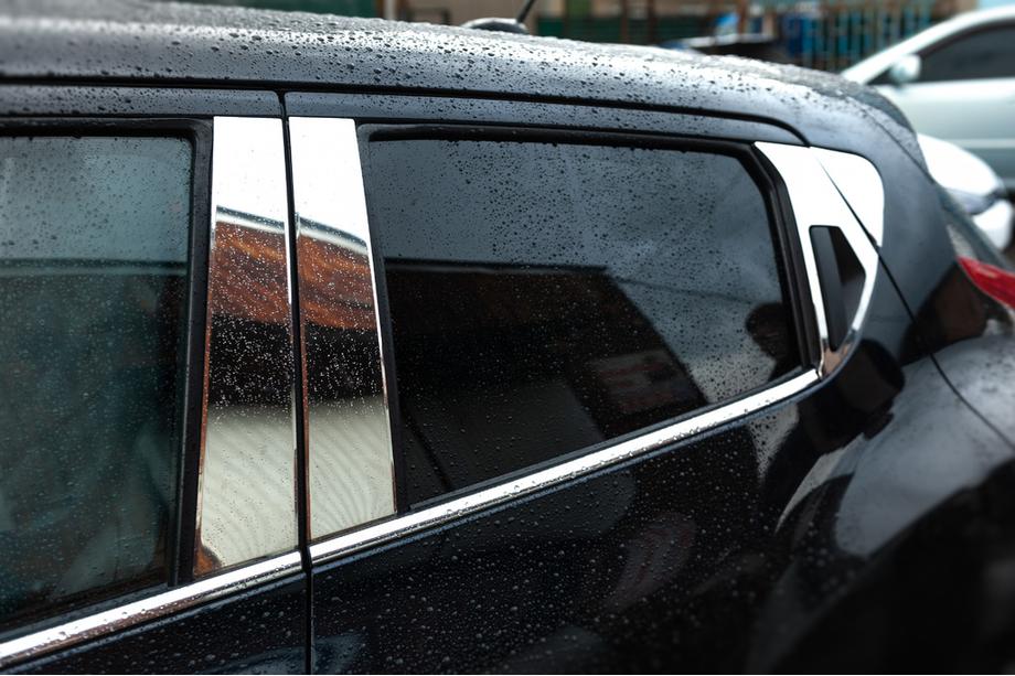 Nissan Juke 2010-2019 Stainless Steel Door Pillar Trim (8 pcs) Photo 4