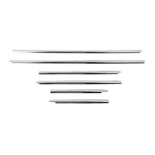 Window Trim Stainless Steel (6 pcs) Nissan Micra K12 2003-2010 photo 3