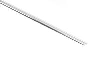 Audi A6 C7 2011-2017 Chrome trim above license plate (2015-2018, sedan, stainless steel) photo 4