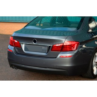 SD Stainless Steel Trim Above License Plate BMW 5 Series F10/F11 2010–2016 photo 2