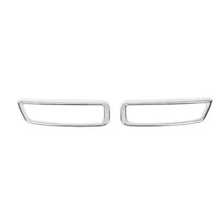 Rear bumper trims (2 pcs, stainless steel) photo 2