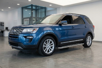 Ford Explorer 2011-2019 Side Steps Maydos V2 (2 pcs, Aluminum & Stainless Steel) photo 1
