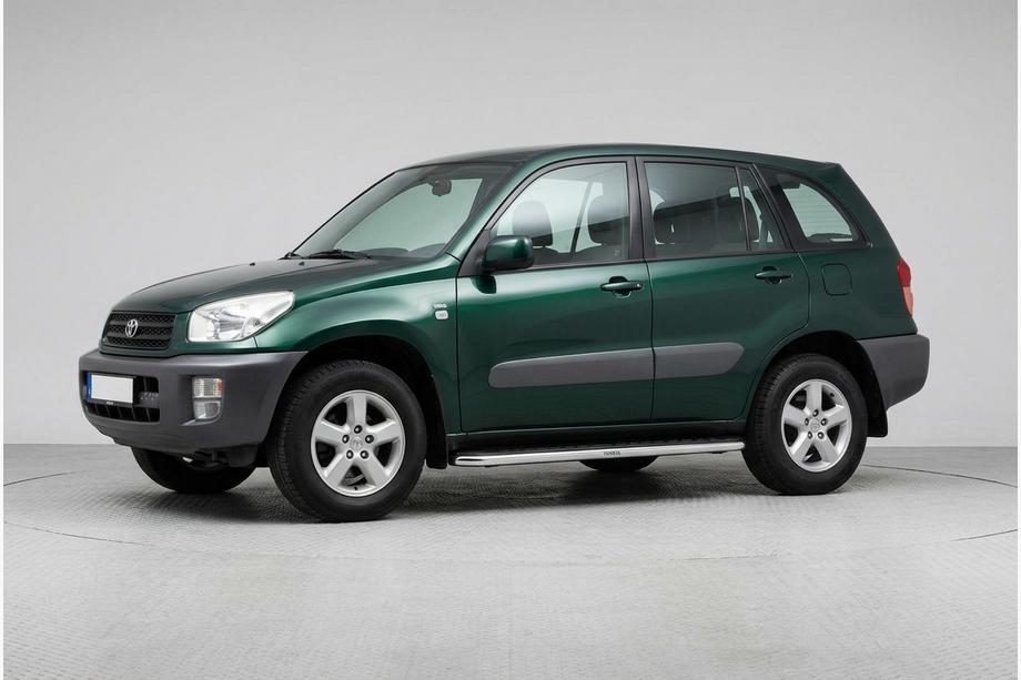 Toyota Rav 4 2001-2005 Side Steps Maydos V1 (2 pcs, Aluminum & Stainless Steel) Image