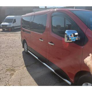Side Pipes (2 pcs, Stainless Steel) Nissan NV300/Primastar 2016- photo 2