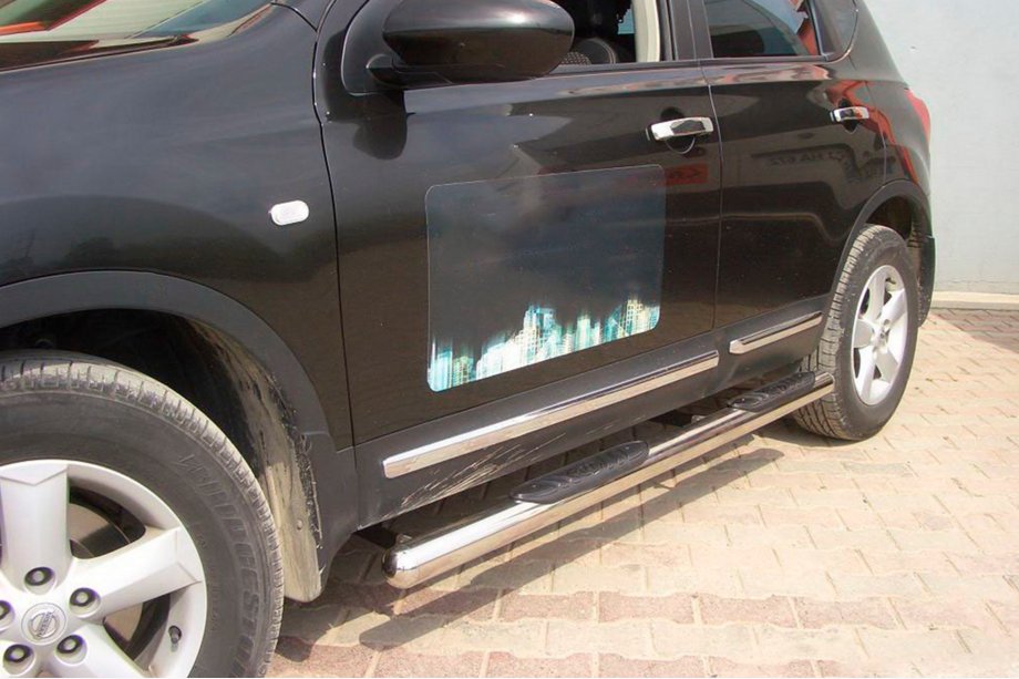 Nissan Qashqai 2010-2014 Side Pipes (2 pcs, Stainless Steel) Image