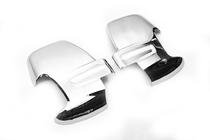 Ford Transit 2014- Mirror Covers (2 pcs, Chrome) Chrome Plastic photo 4