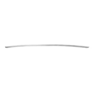Trunk chrome trim above license plate (2015–2018, upper, narrow, stainless steel) photo 2