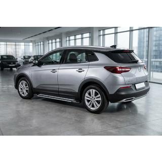 Side Steps Rainbow (2 pcs, Aluminum) Opel Grandland X 2017- photo 1