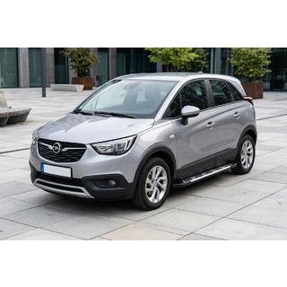Side Steps Sunrise (2 pcs, Aluminum) Opel Crossland X 2017-2024 photo 1
