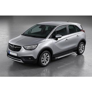 Side Steps Line (2 pcs, Aluminum) Opel Crossland X 2017-2024 photo 1