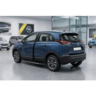 Side Steps RedLine Black (2 pcs, Aluminum) Opel Crossland X 2017-2024 photo 1