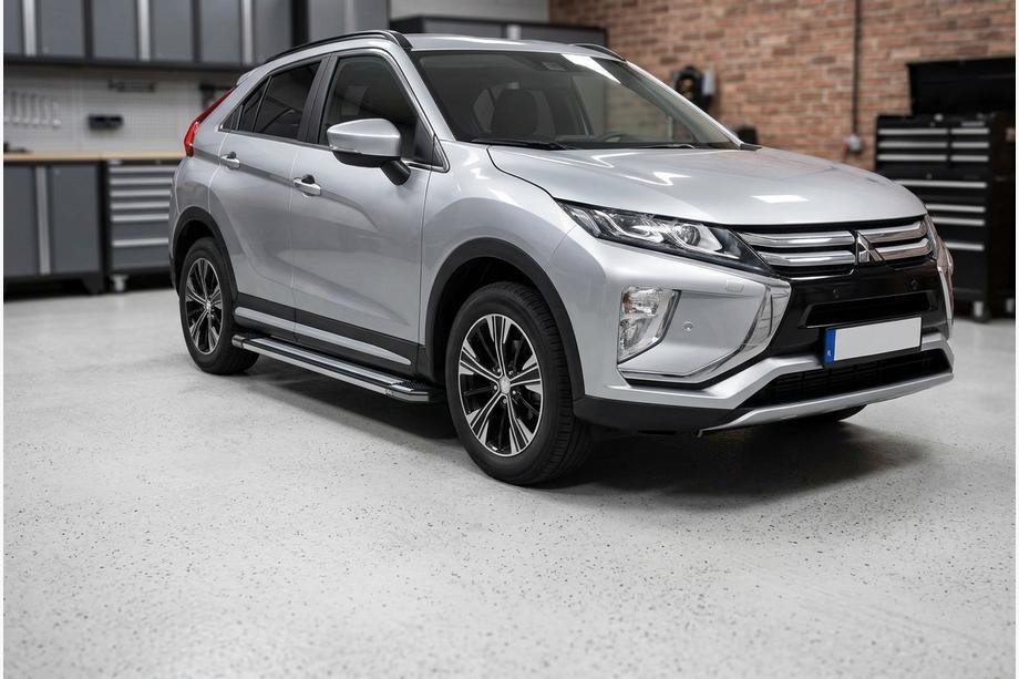 Mitsubishi Eclipse Cross 2017- Side Steps Rainbow (2 pcs, aluminum) Image
