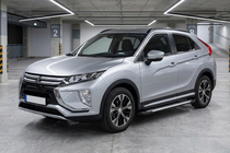 Mitsubishi Eclipse Cross 2017- Side Steps Line (2 pcs, Aluminum) photo 1