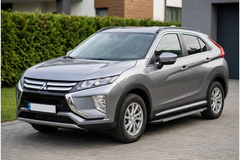Mitsubishi Eclipse Cross 2017- Side Steps Duru (2 pcs, Aluminum) Image