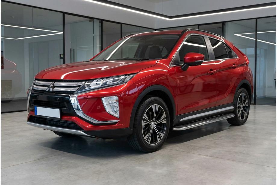 Mitsubishi Eclipse Cross 2017- Side Steps Maydos V1 (2 pcs, Aluminum & Stainless Steel) Image