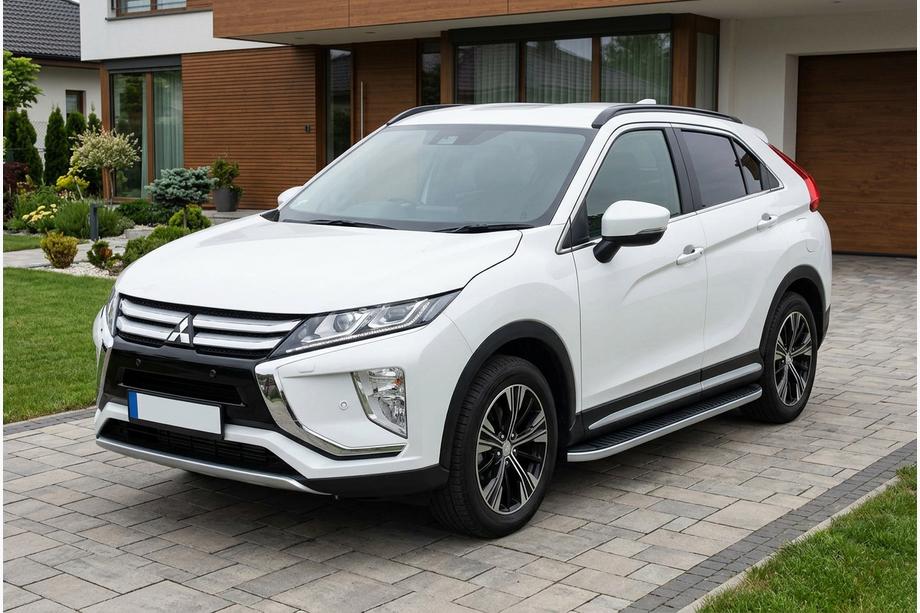 Mitsubishi Eclipse Cross 2017- Side Steps Tayga (2 pcs, Aluminum) Image