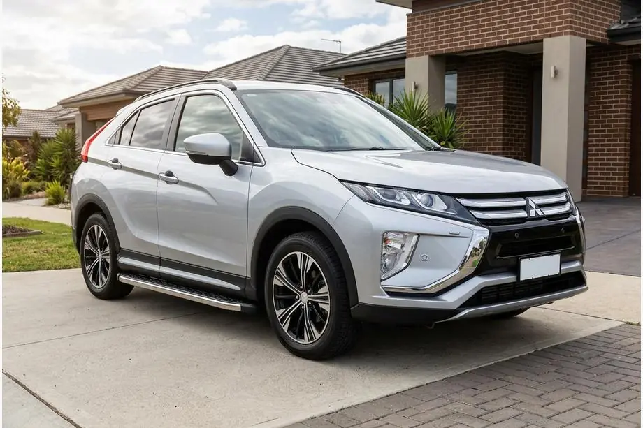 Mitsubishi Eclipse Cross 2017- Side Steps BlackLine (2 pcs, Aluminum) Image