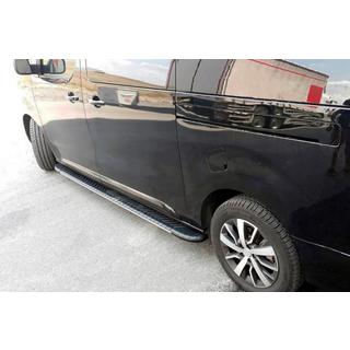 Side Steps Bosphore Grey (2 pcs, Aluminum) Peugeot Expert 2017- photo 1