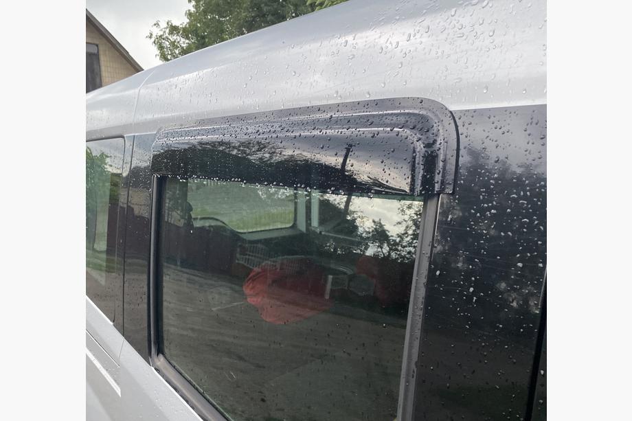 Fiat Doblo II 2010-2022 Window Deflectors (2 pcs, Niken) 2010-2015, 2 pcs Photo 3